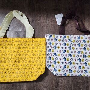 2 Daiso Pooh And Friends Mini Totes